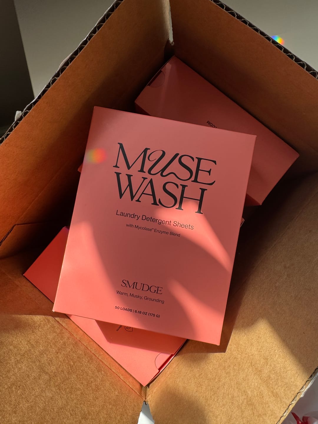 Customer photo review of Laundry Detergent Sheets - 50 Loads
