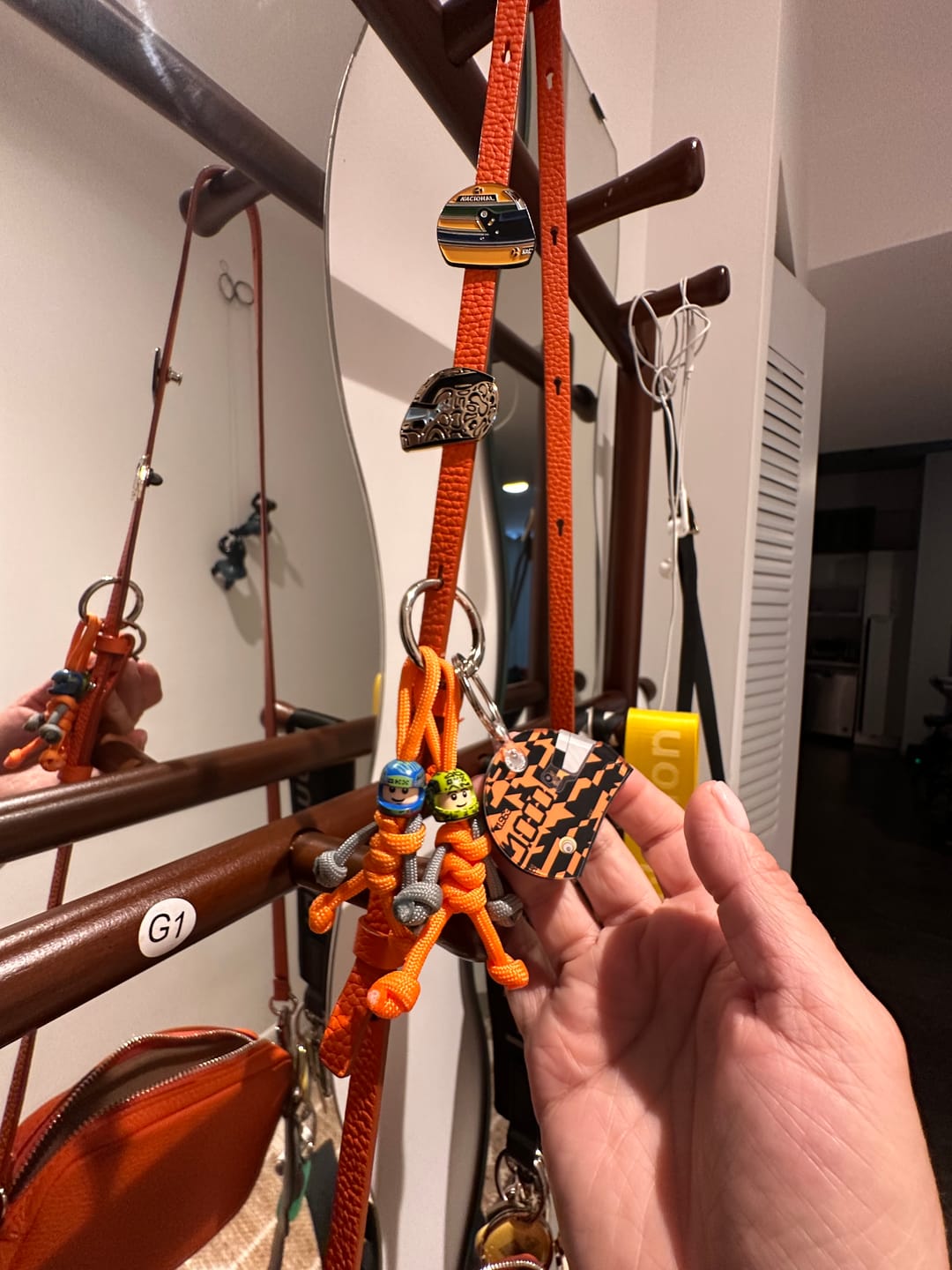 Customer photo review of Lando Champion 2025 Pin Badge