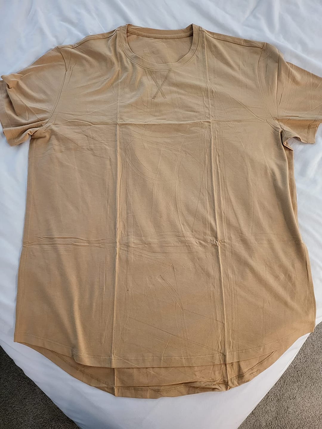 Customer photo review of S-4XL Men's Three-Piece Hip-Hop Style Long Pullover T-Shirt