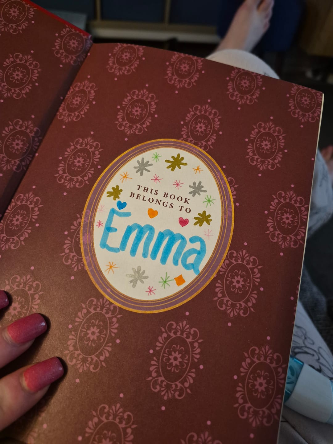 Customer photo review of Literati Journal - Crimson Red