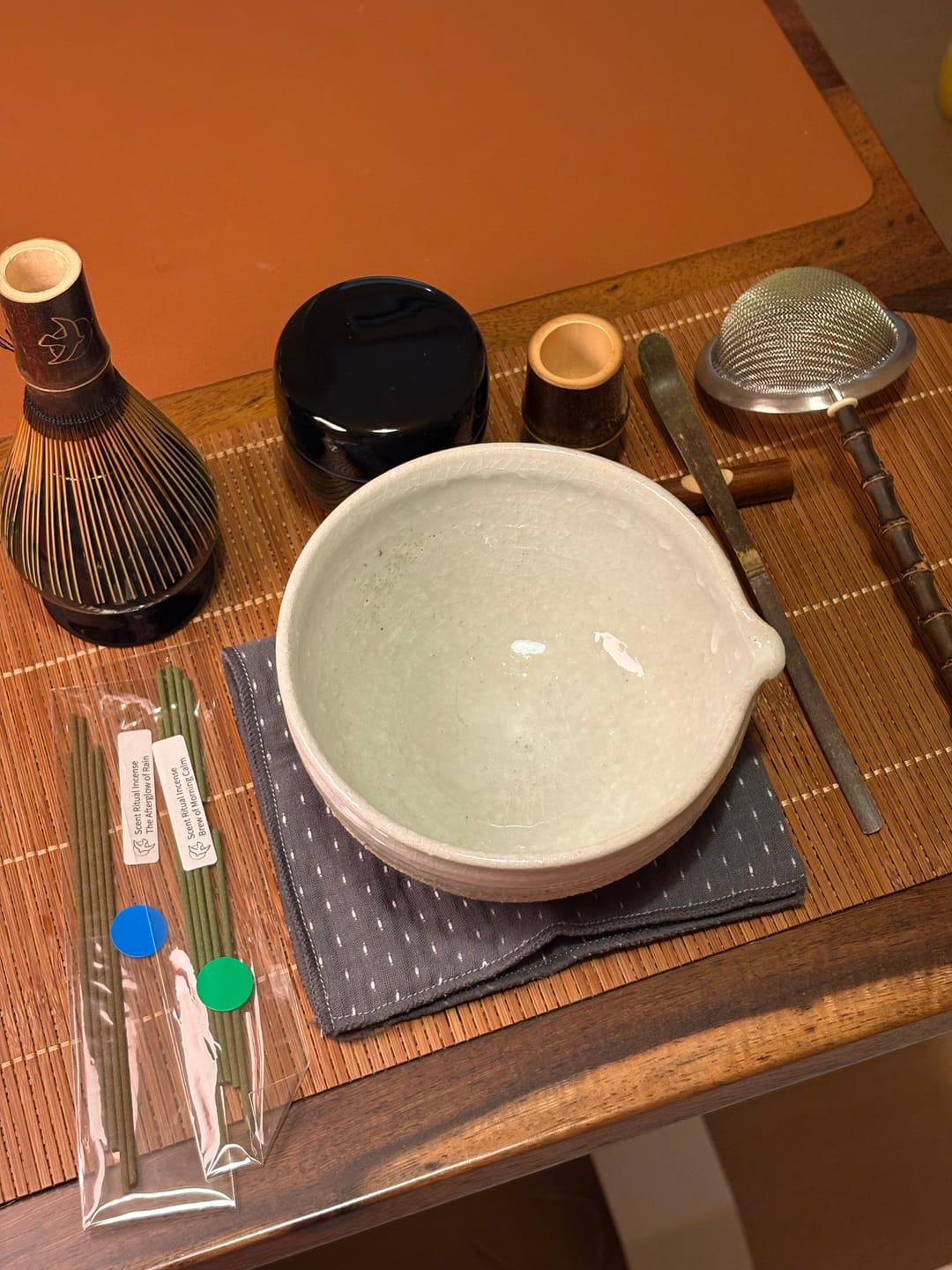 Customer photo review of Matcha Latte Ritual Full Set