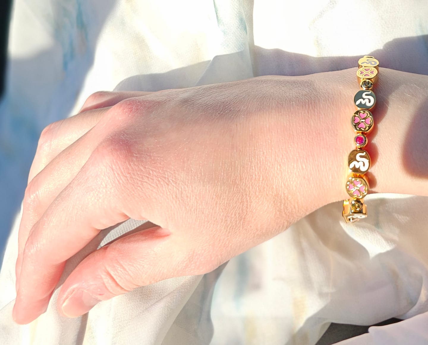 Customer photo review of Obamitsu Bracelet