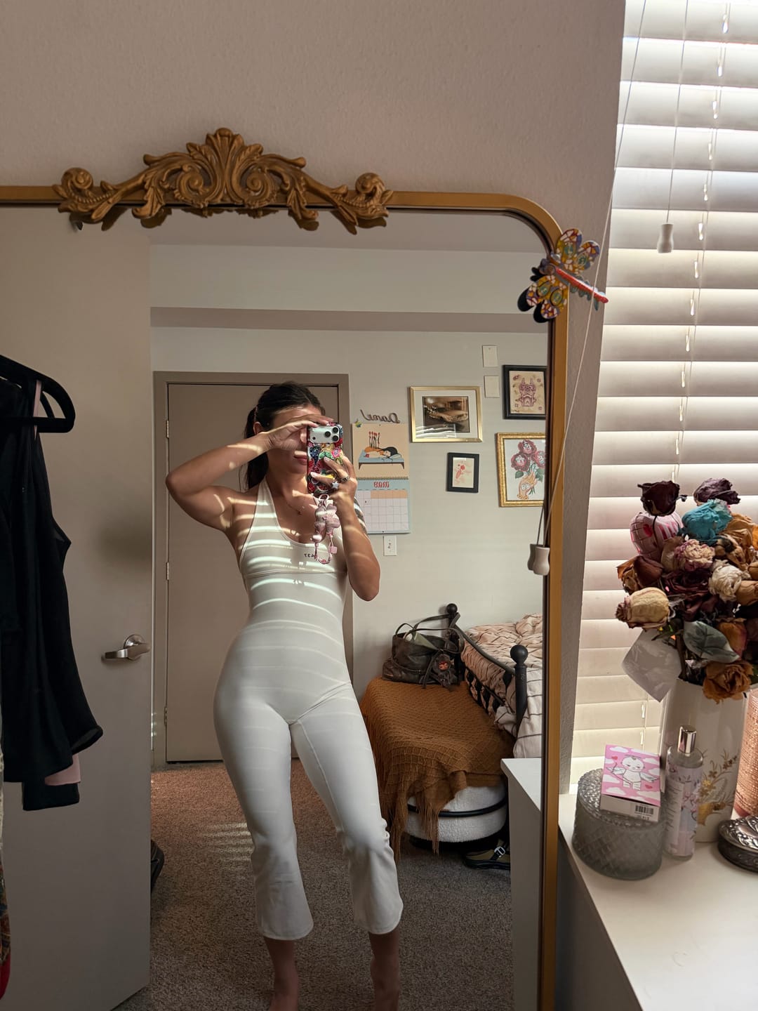 Customer photo review of The Halter Onesie / Cream