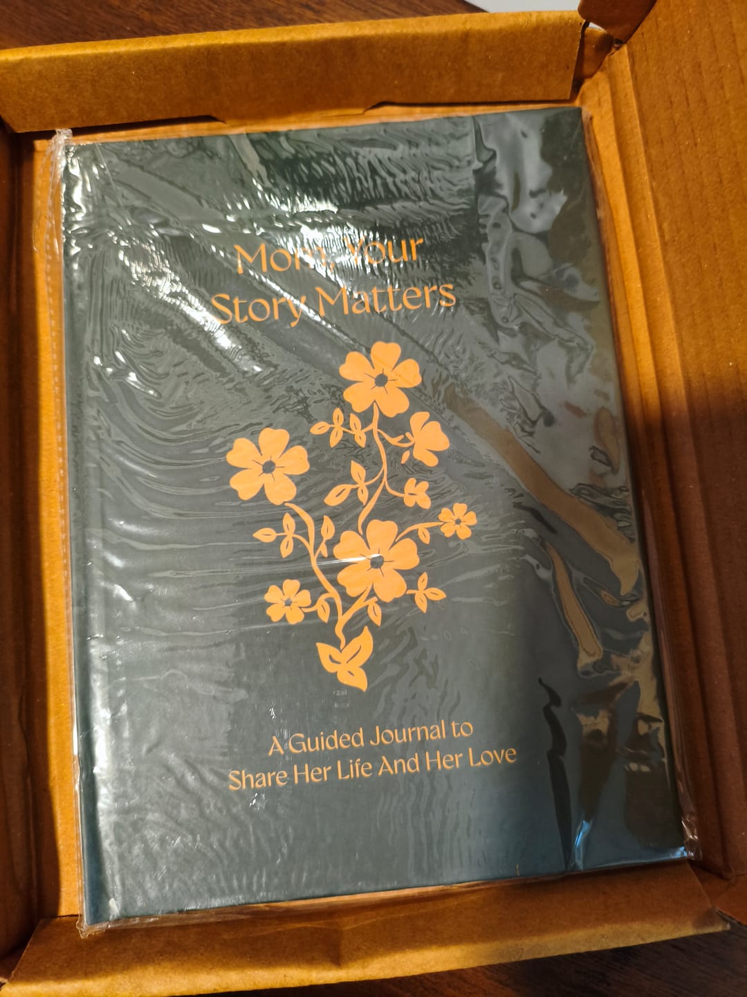 Customer photo review of Mom, Your Story Matters