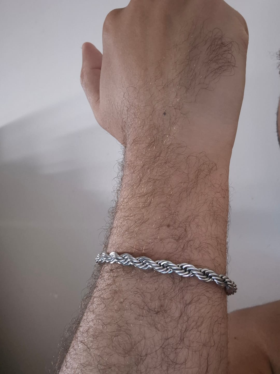 Customer photo review of CLEAN ROPE BRACELET. - 6MM