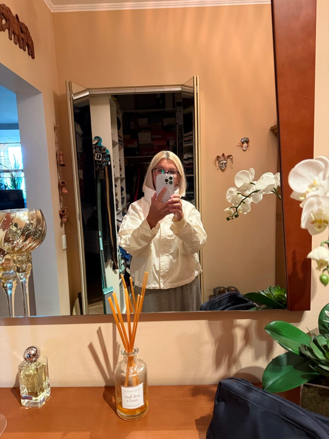 Customer photo review of Bianca Hooded Waterproof Bomber Jacket