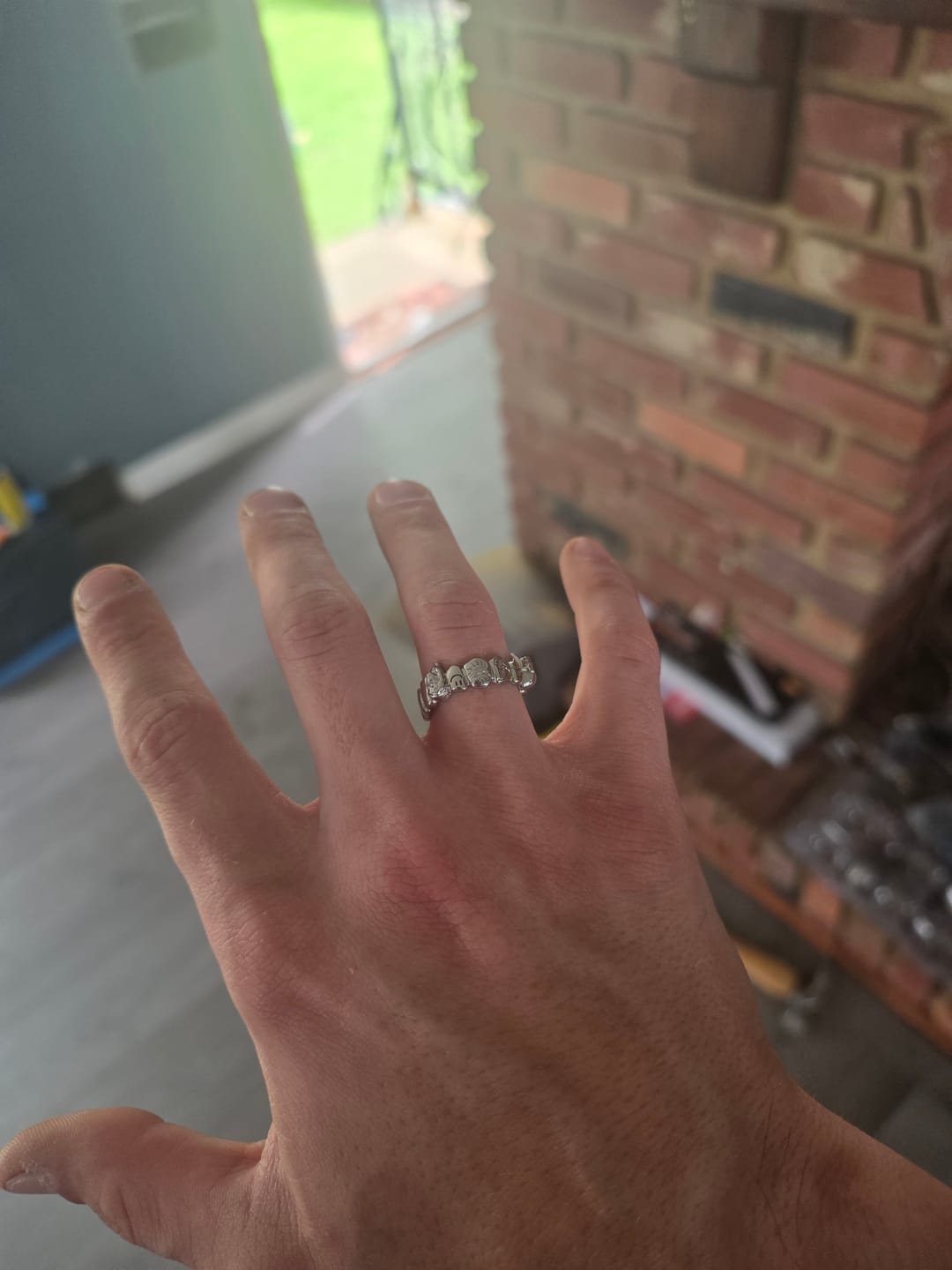 Customer photo review of FLOODED GRILL RING