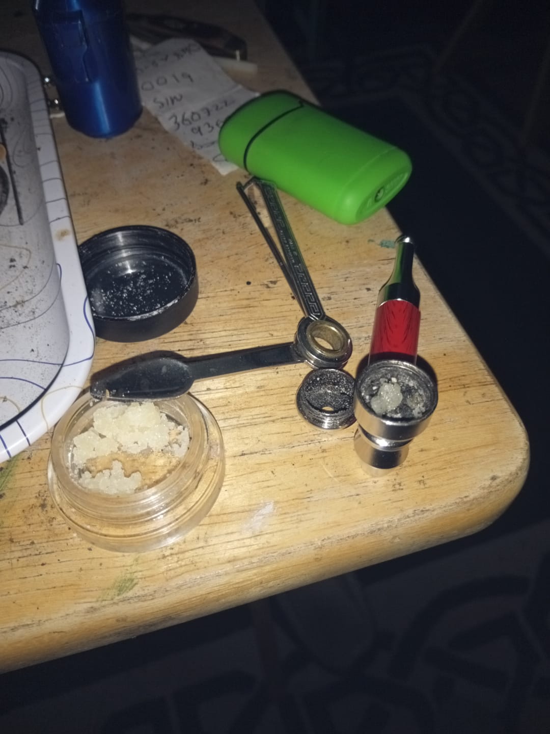 Customer photo review of 1.5g Lemon Cherry Gelato Sugar