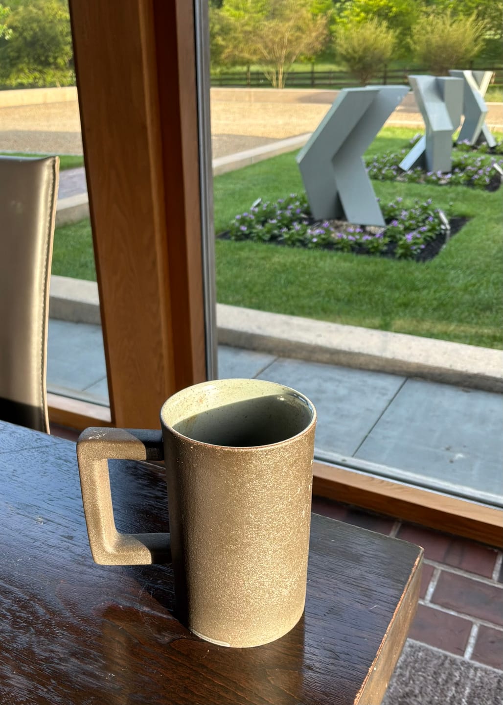 Customer photo review of Vintage Industrial Coffee Cups