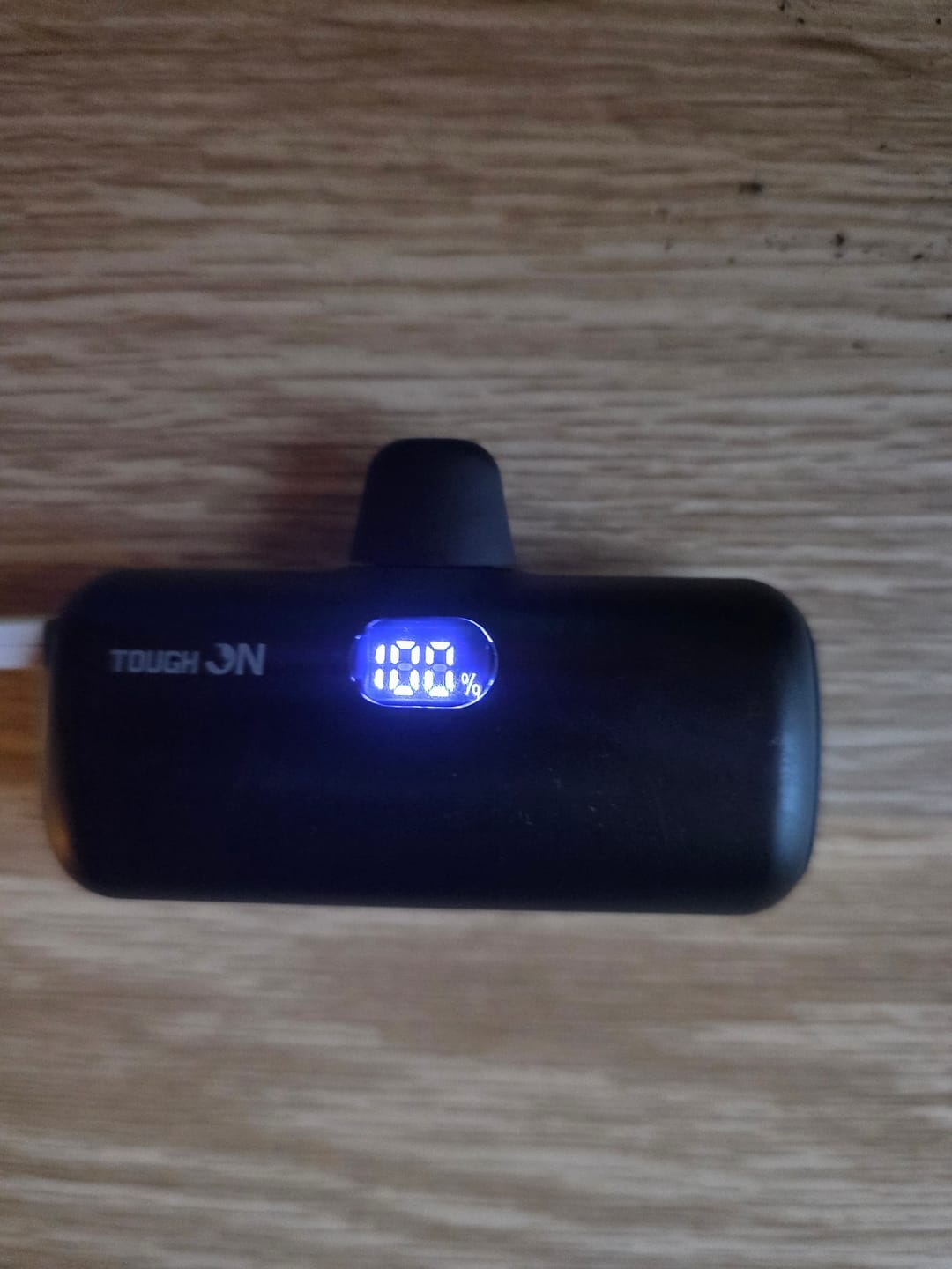 Customer photo review of Tough On Mini Portable Charger 5000mAh Power Bank USB C for Samsung Android iPhone 17 / 16 / 15 Series
