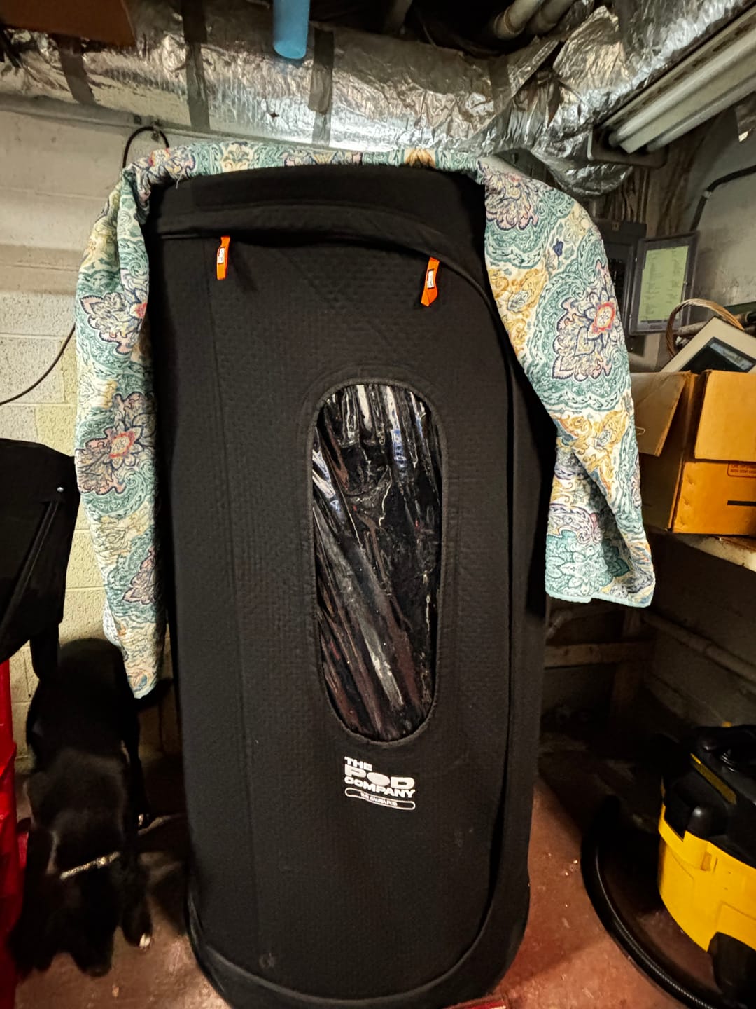 Customer photo review of The Sauna Pod 2.0