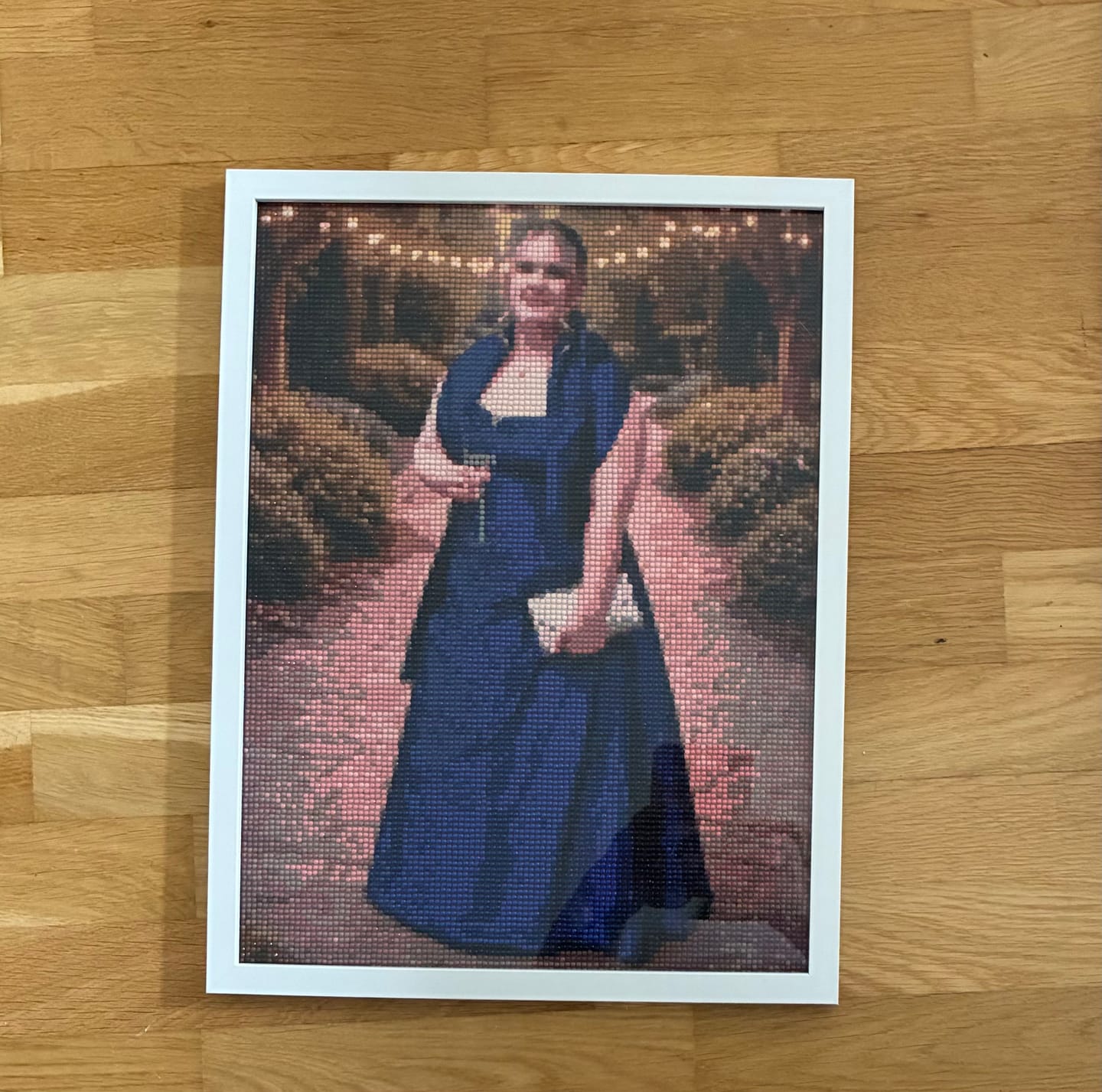 Customer photo review of Eget Foto Diamond Painting