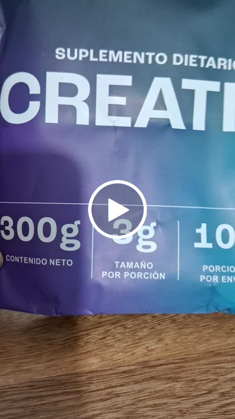 Customer video review of Creatina Monohidrato