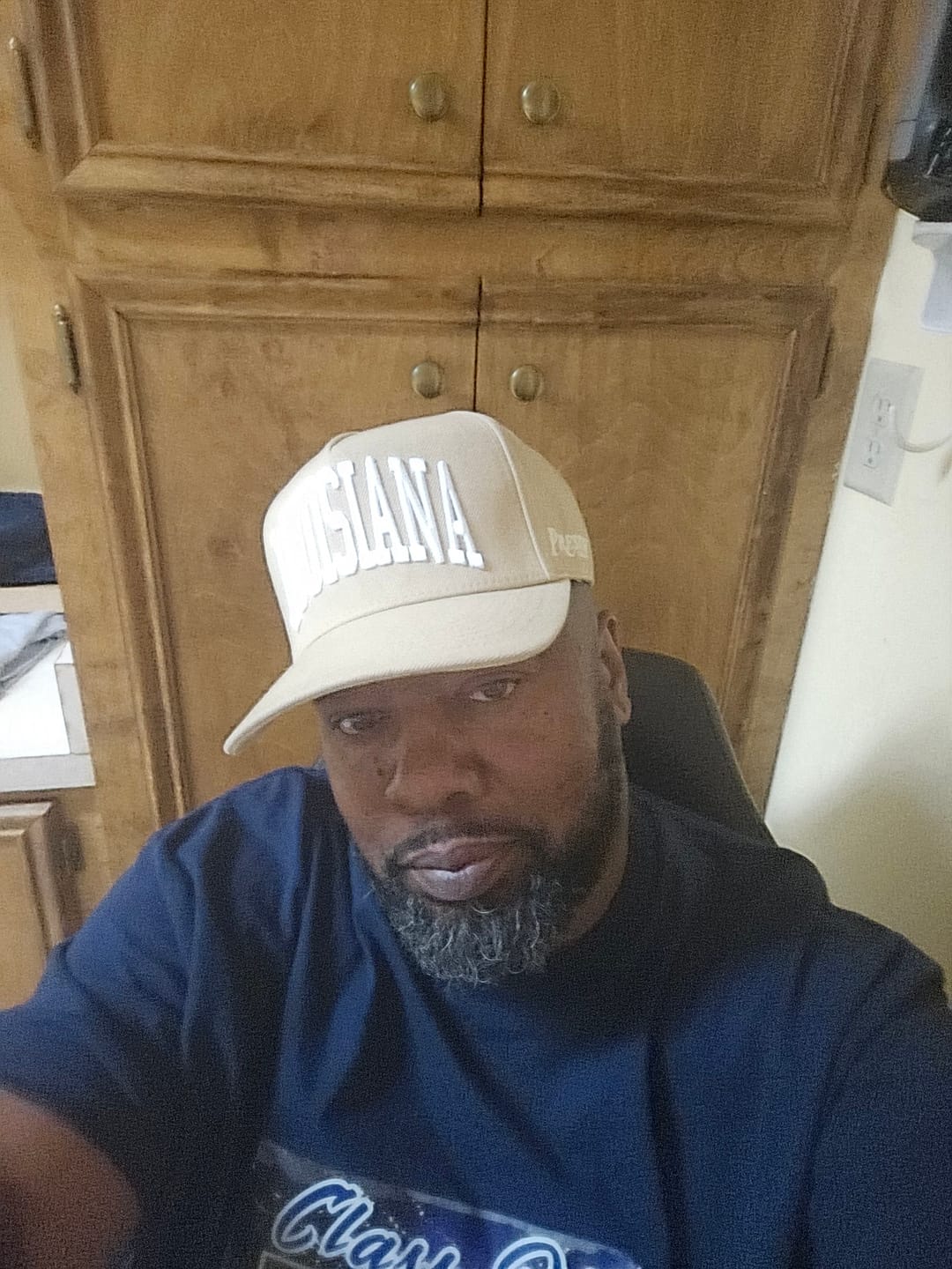Customer photo review of LOUISIANA SNAPBACK - BLACK EDITION