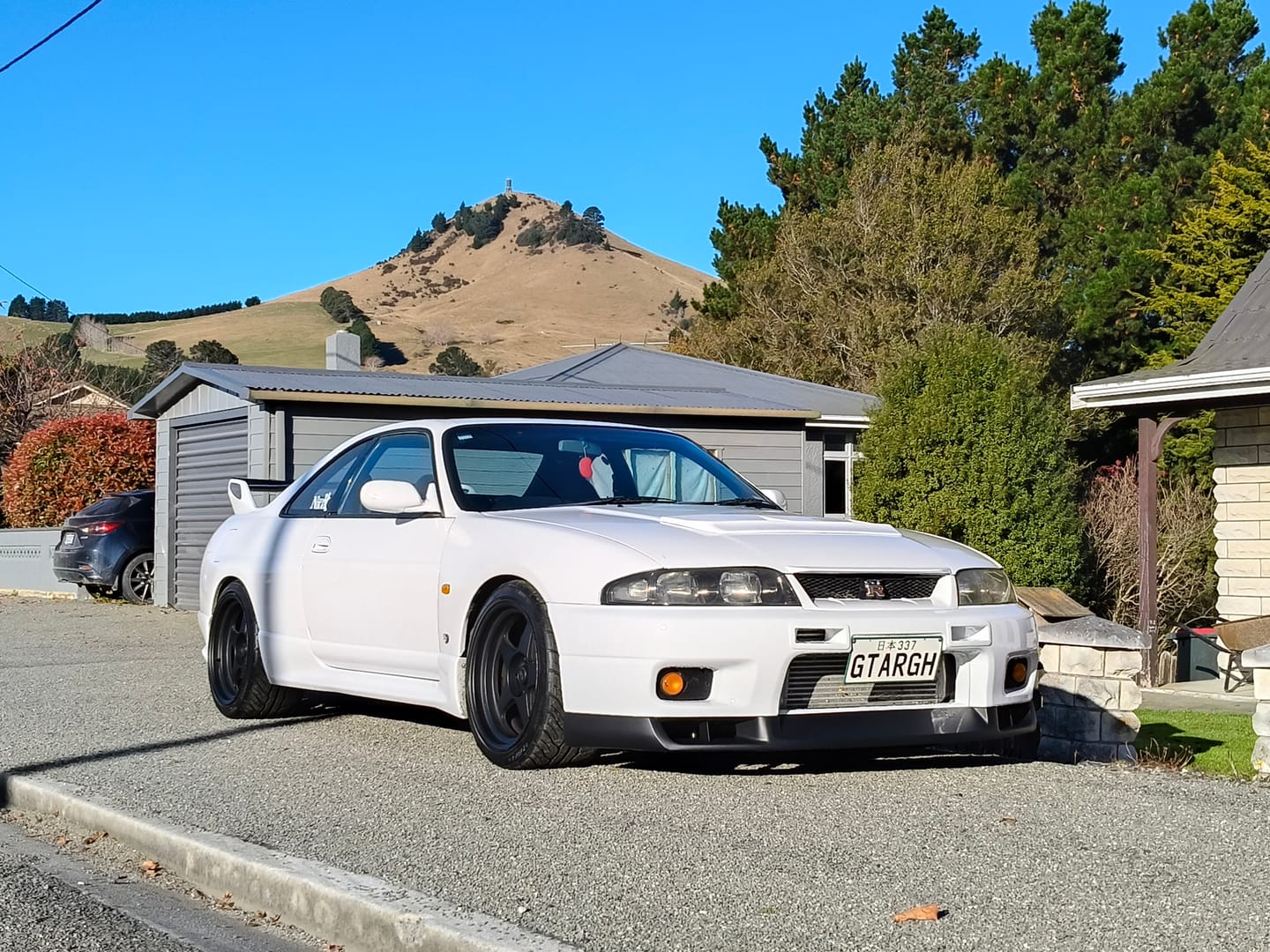 Customer photo review of Nissan Skyline R33 GTR Front Lip - PU Plastic