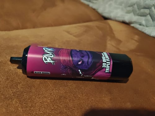 Customer photo review of Blur 30000 - Puff Jetable / Vape Disposable 2% Nicotine - Triple Saveurs
