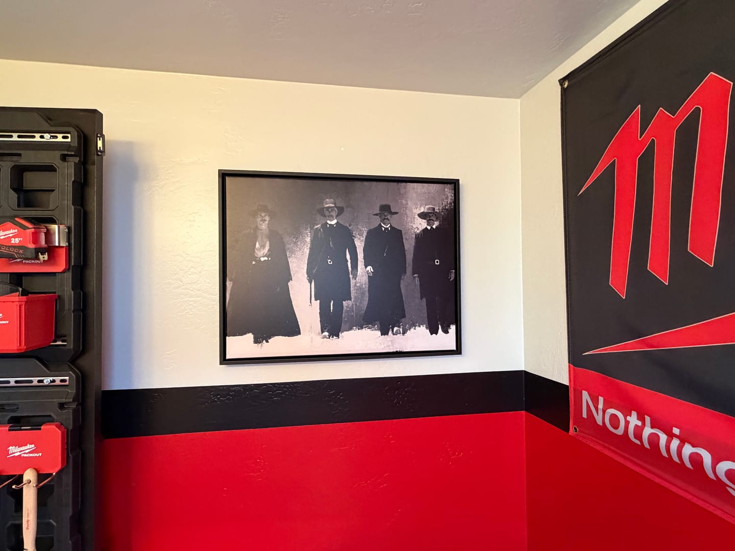 Customer photo review of Tombstone Wall Art
