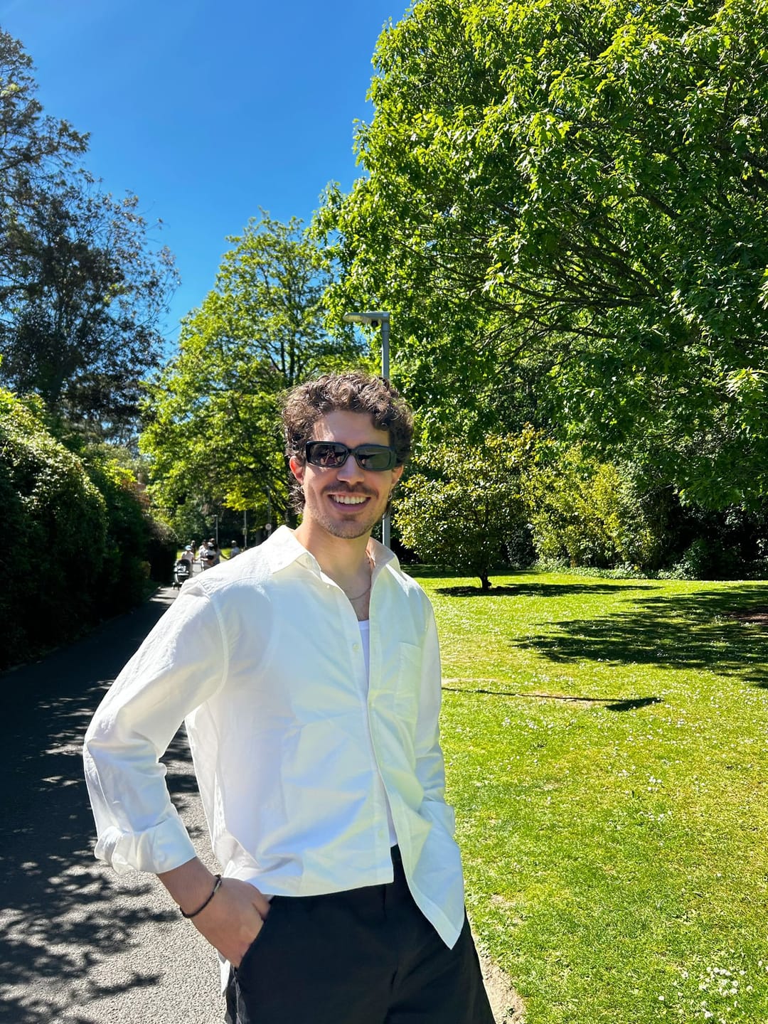 Customer photo review of Classic Button-Down Oxford Shirt