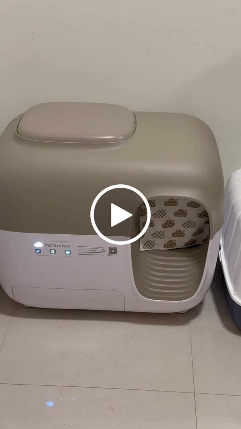 Customer video review of Self-Cleaning Litter Box