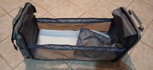 Customer photo review of Mochila Cambiador 3 en 1