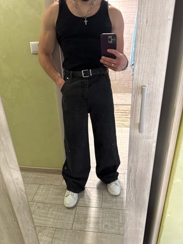 Customer photo review of Aster Denim Pants
