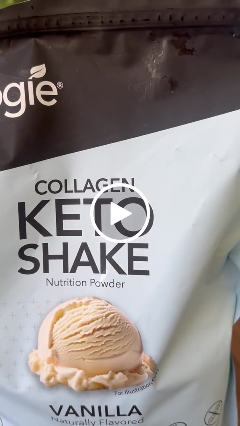 Customer video review of Vanilla Collagen Keto Shake
