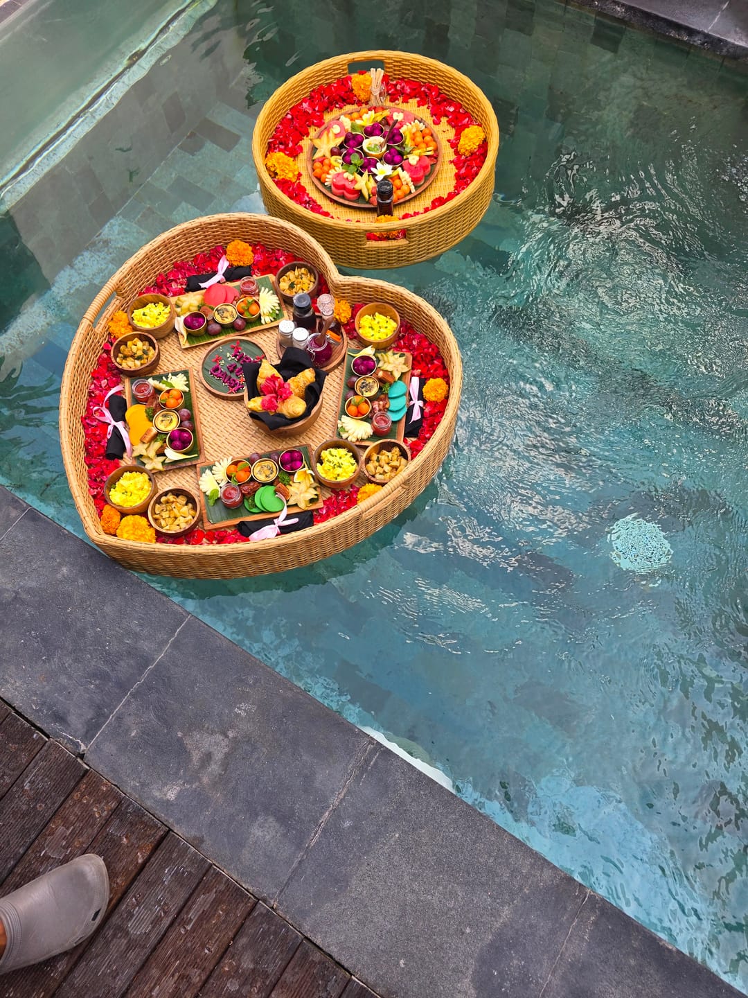 Customer photo review of 🇺🇸 Floating American Breakfast
