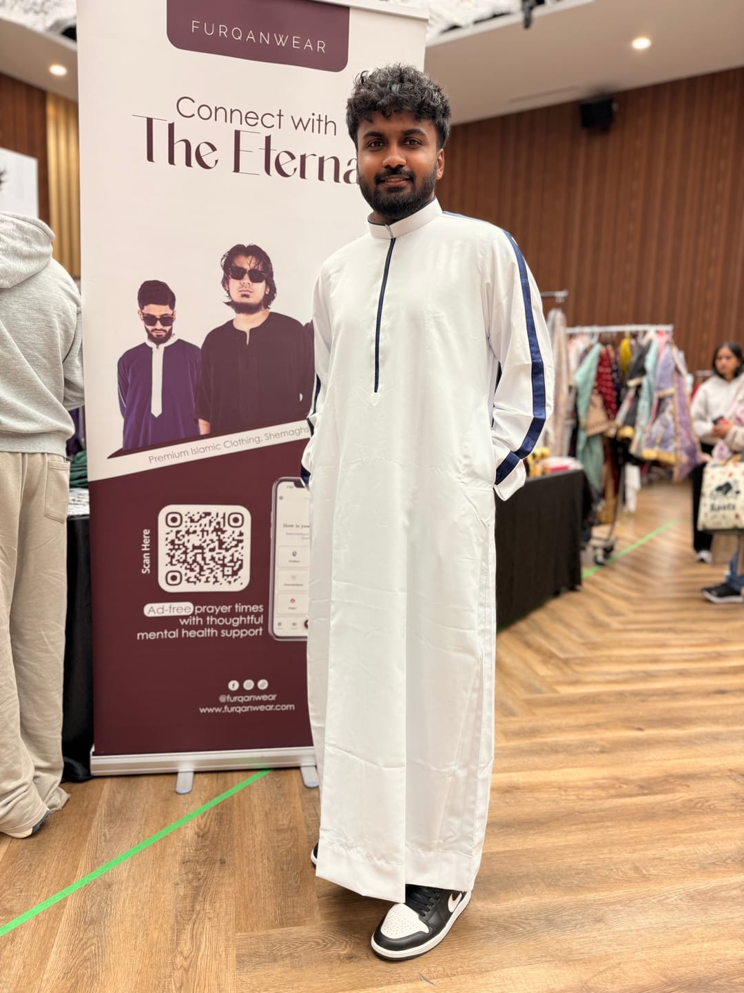Customer photo review of Saudi Thobe - Designer White