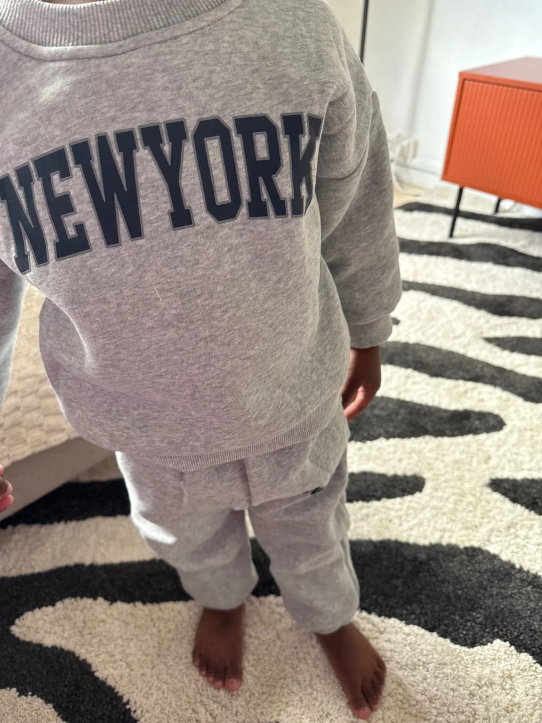 Customer photo review of New York Print Jogger Set