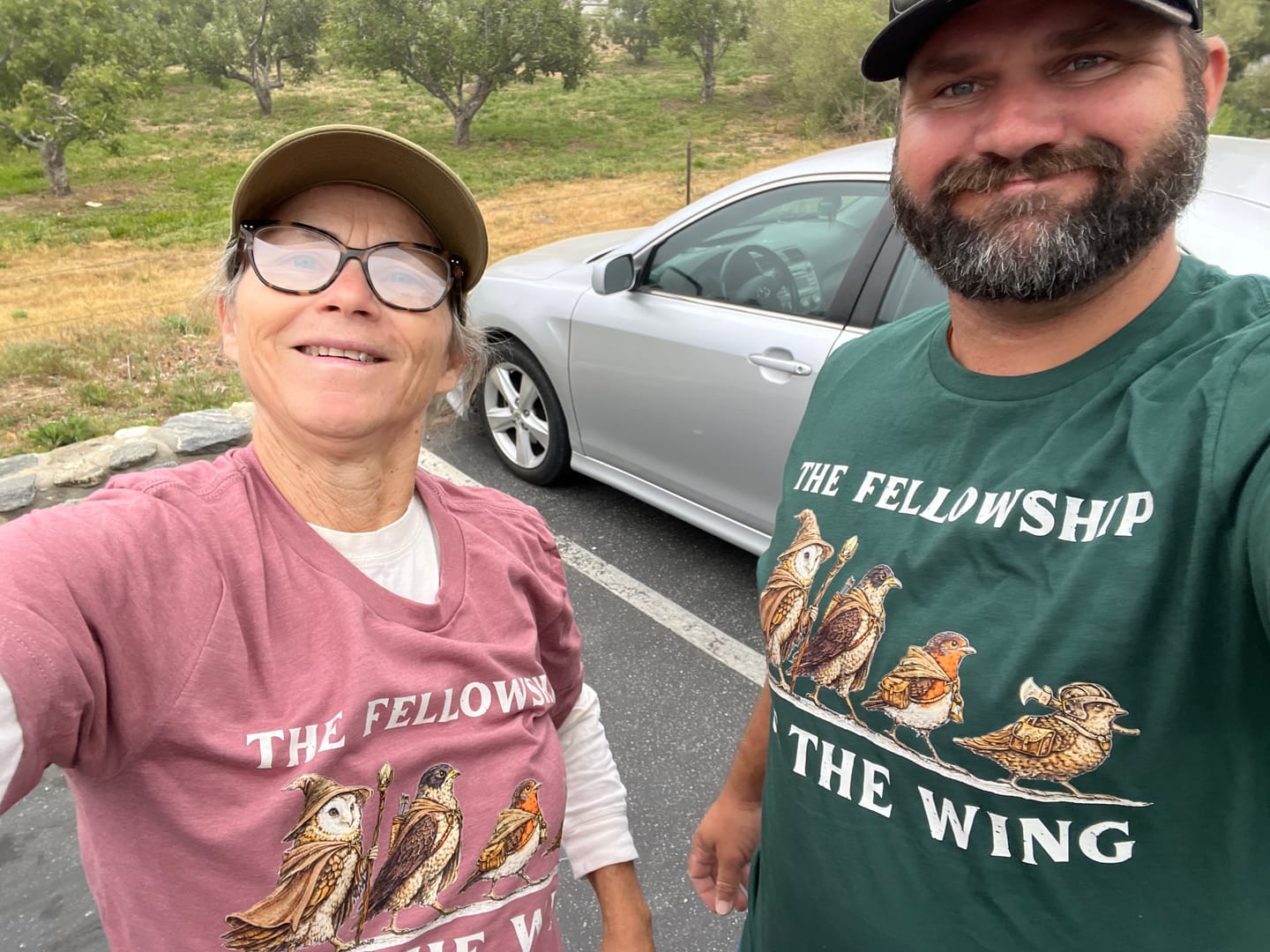 Customer photo review of Fellowship Of The Wing T-shirt