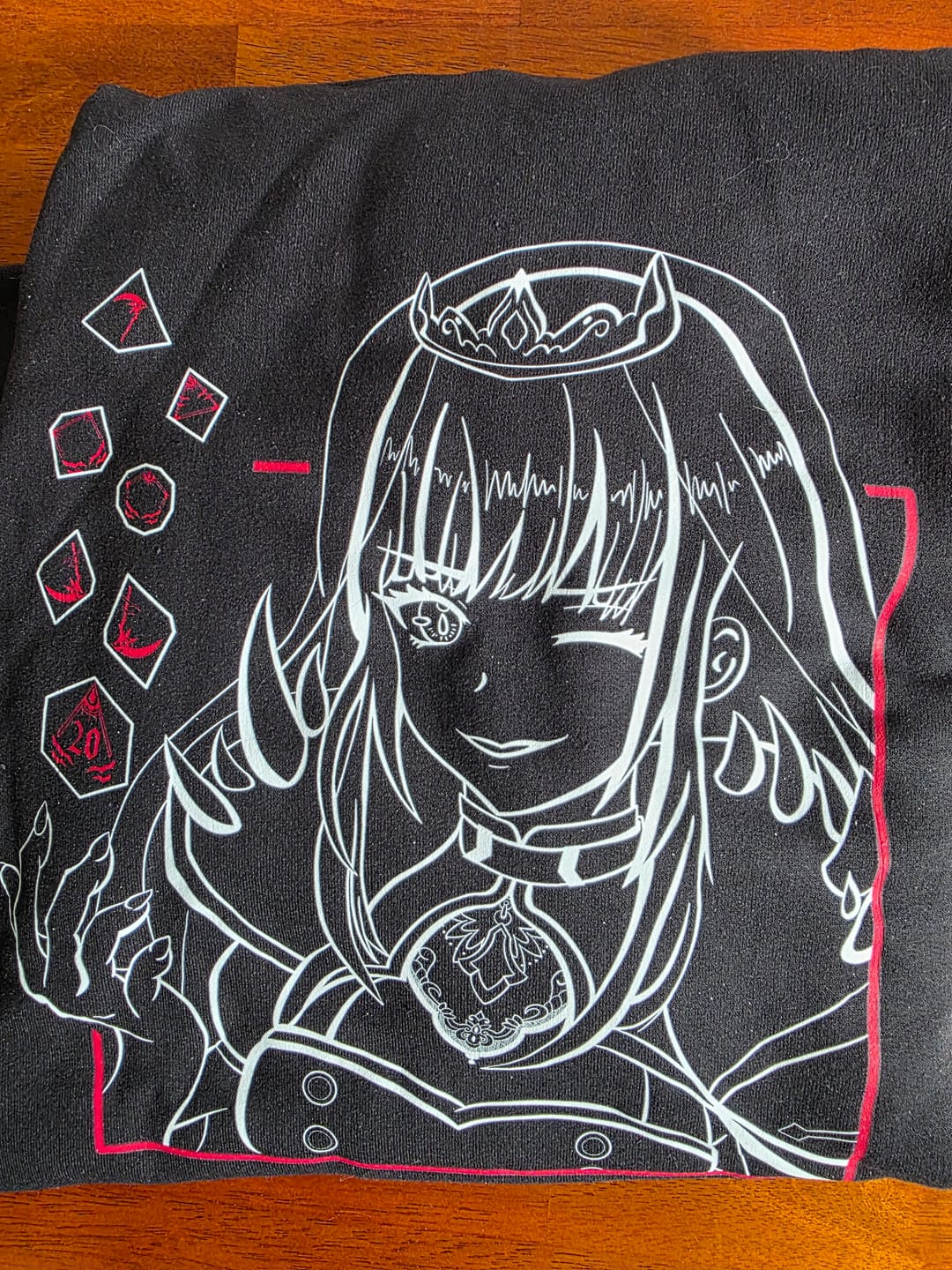 Customer photo review of PRE-ORDER | Mori Calliope Hoodie | hololive English x MMG Exclusive