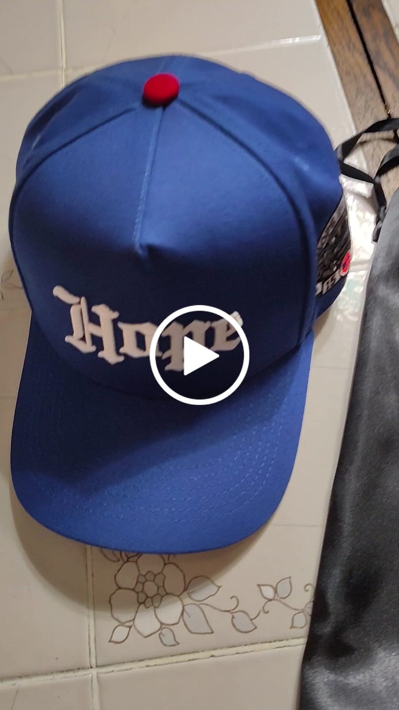 Customer video review of Cream & Black Leather Brim