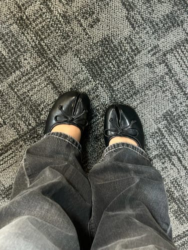 Customer photo review of Elena Slip-On Ballet Flats