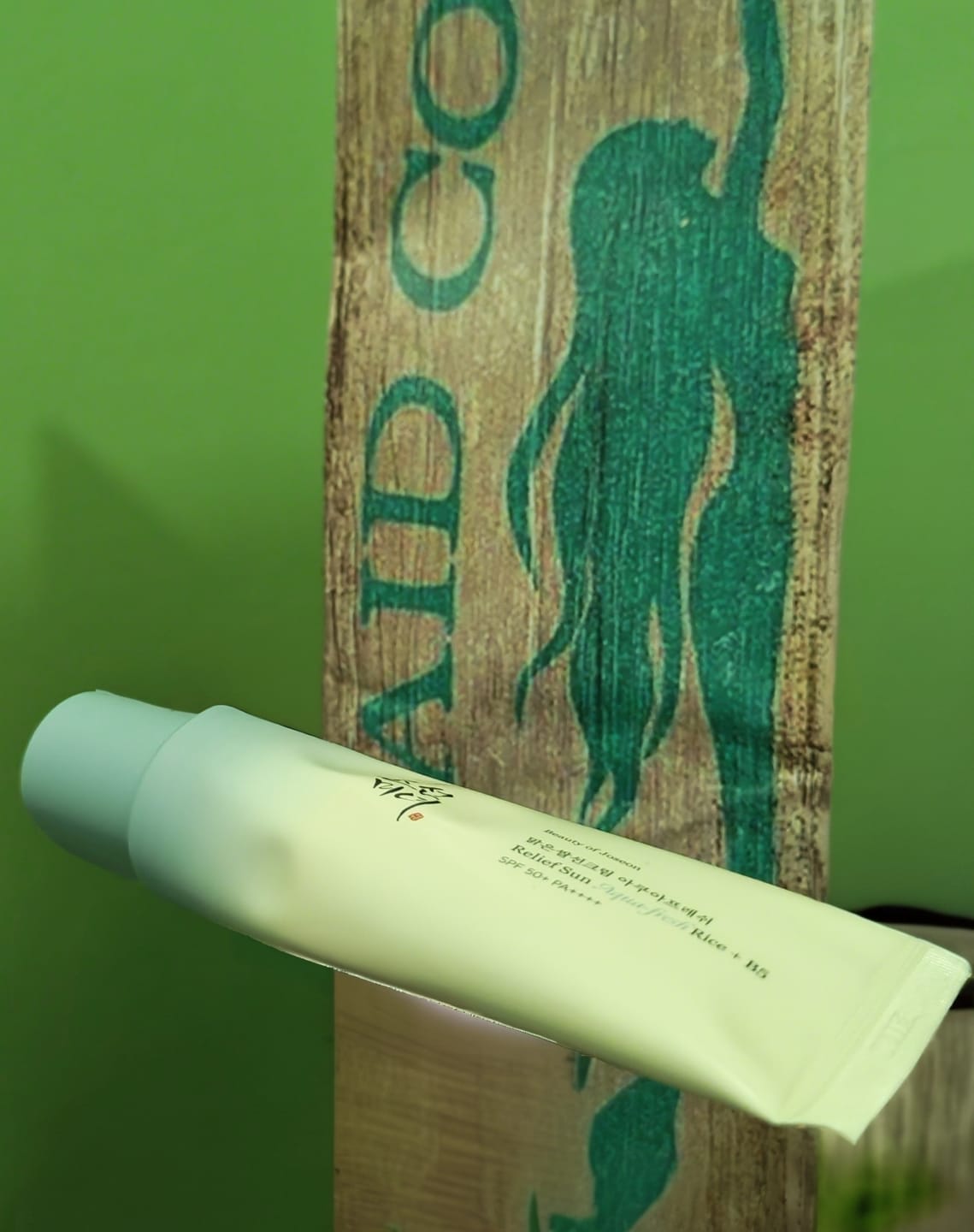 Customer photo review of Relief Sun Aqua - Fresh Rice + B5 SPF50+ PA++++