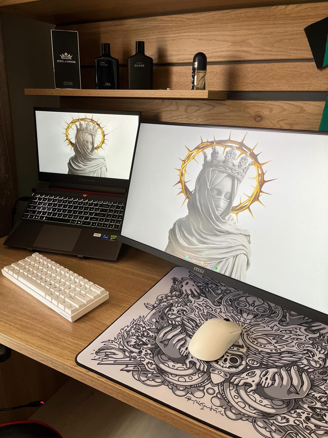 Customer photo review of Wraith Spirit of Aim Mousepad