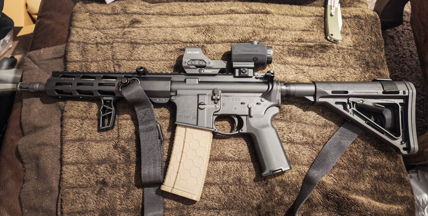 Customer photo review of Vector Optics SCMF-35 Maverick-IV 3x22 Magnifier Mini
