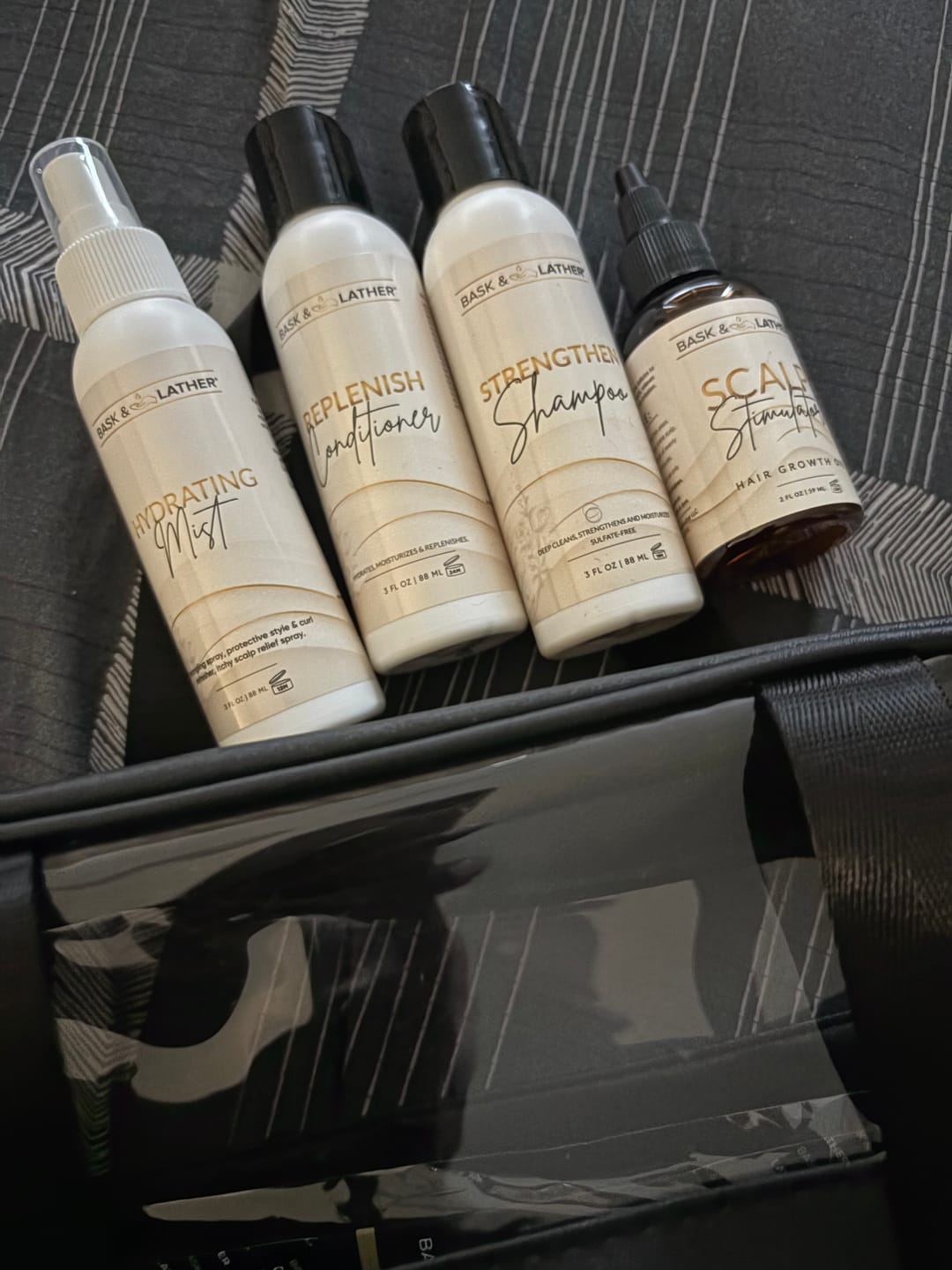 Customer photo review of On-The-Go Travel Essentials Kit