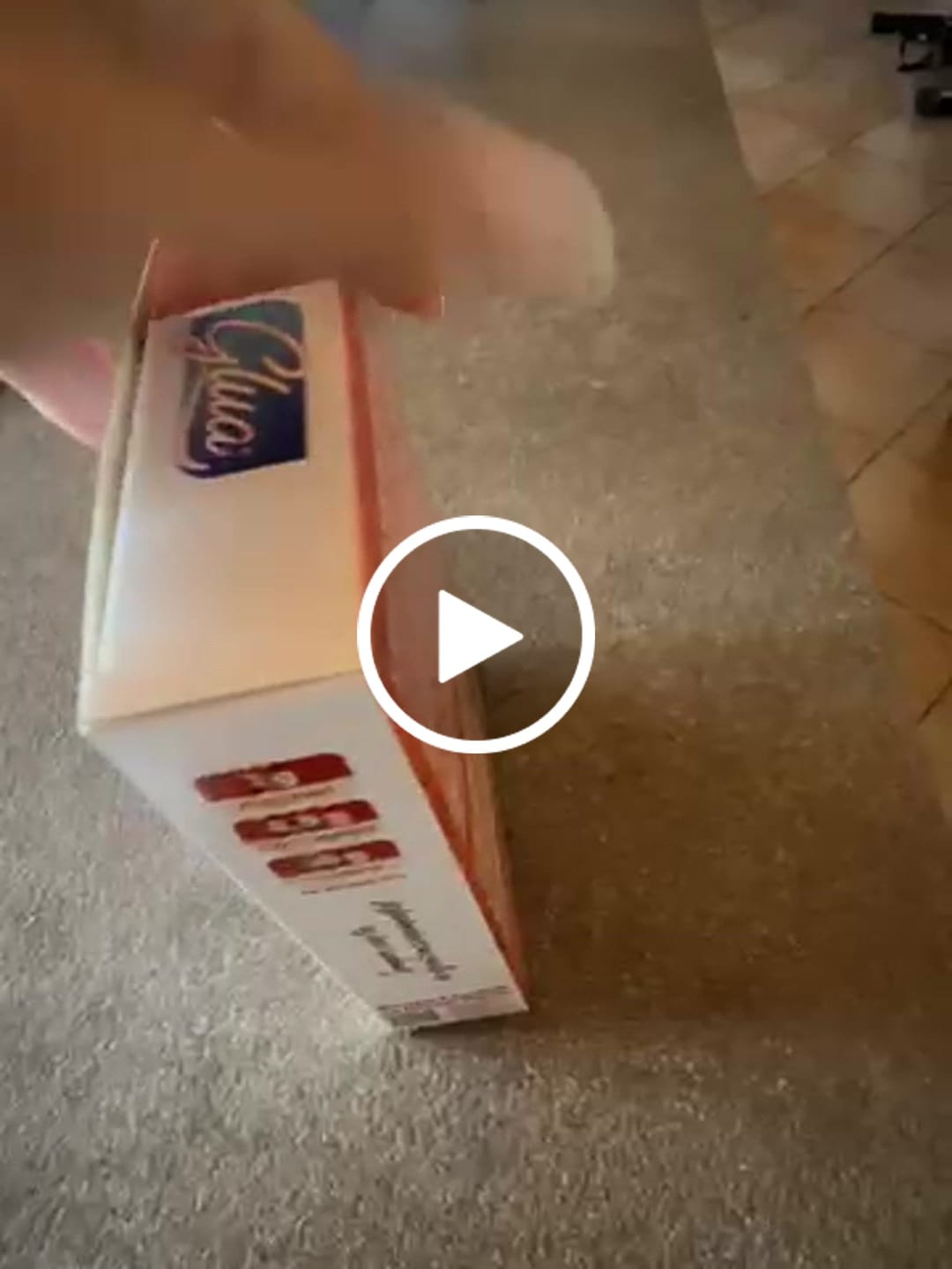 Customer video review of Pocket Wafer cuor di cioccolato e nocciola