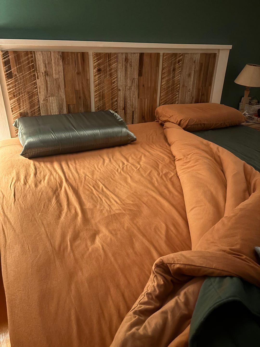 Customer photo review of Duvet Cover Set - Terracotta