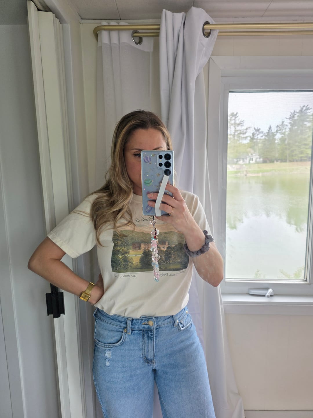Customer photo review of Pride and Prejudice Pemberley Shirt | Comfort Colors® 100% Cotton Tee