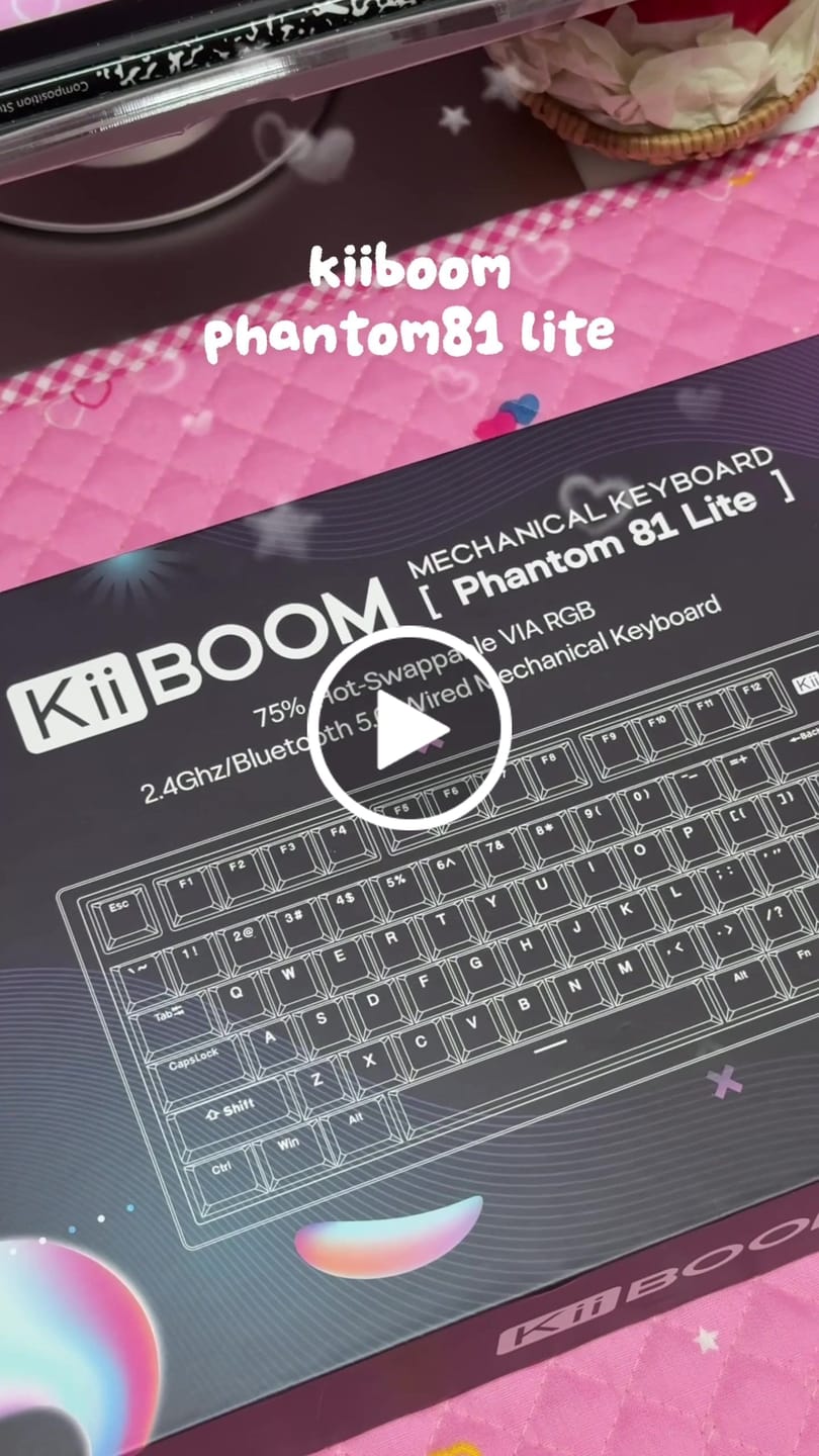 Customer video review of KiiBOOM Phantom81 Lite