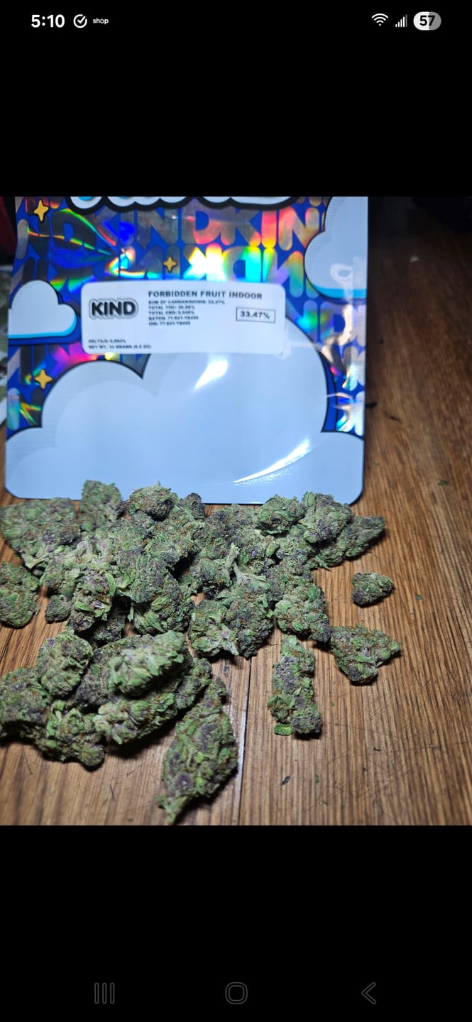Customer photo review of Forbidden Fruit - Indoor - 14 Grams - Indica