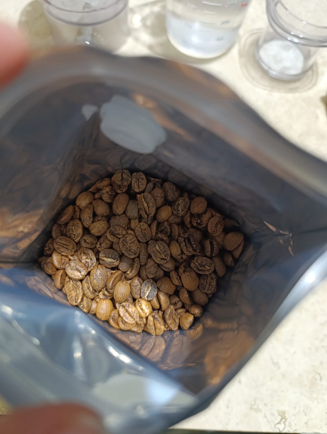 Customer photo review of Café Geisha Experimental con Mezcal | Familia García Martínez Oaxaca | Agave, Cacao y Flor