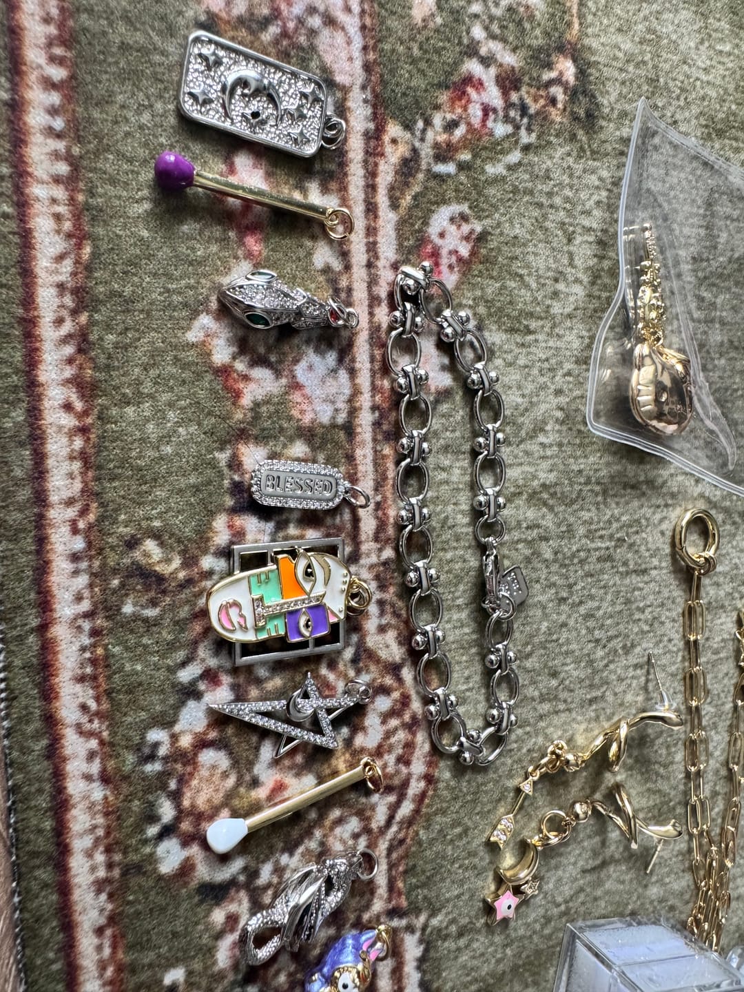 Customer photo review of 3 CHARM BUNDLE - Pick Your Charms TT LIVE