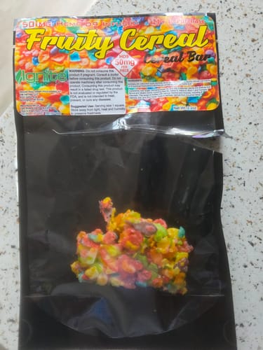 Customer photo review of Ignite D9 Fruity Crispy Bar - 50mg