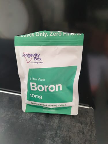 Customer photo review of Ultra-pure Boron