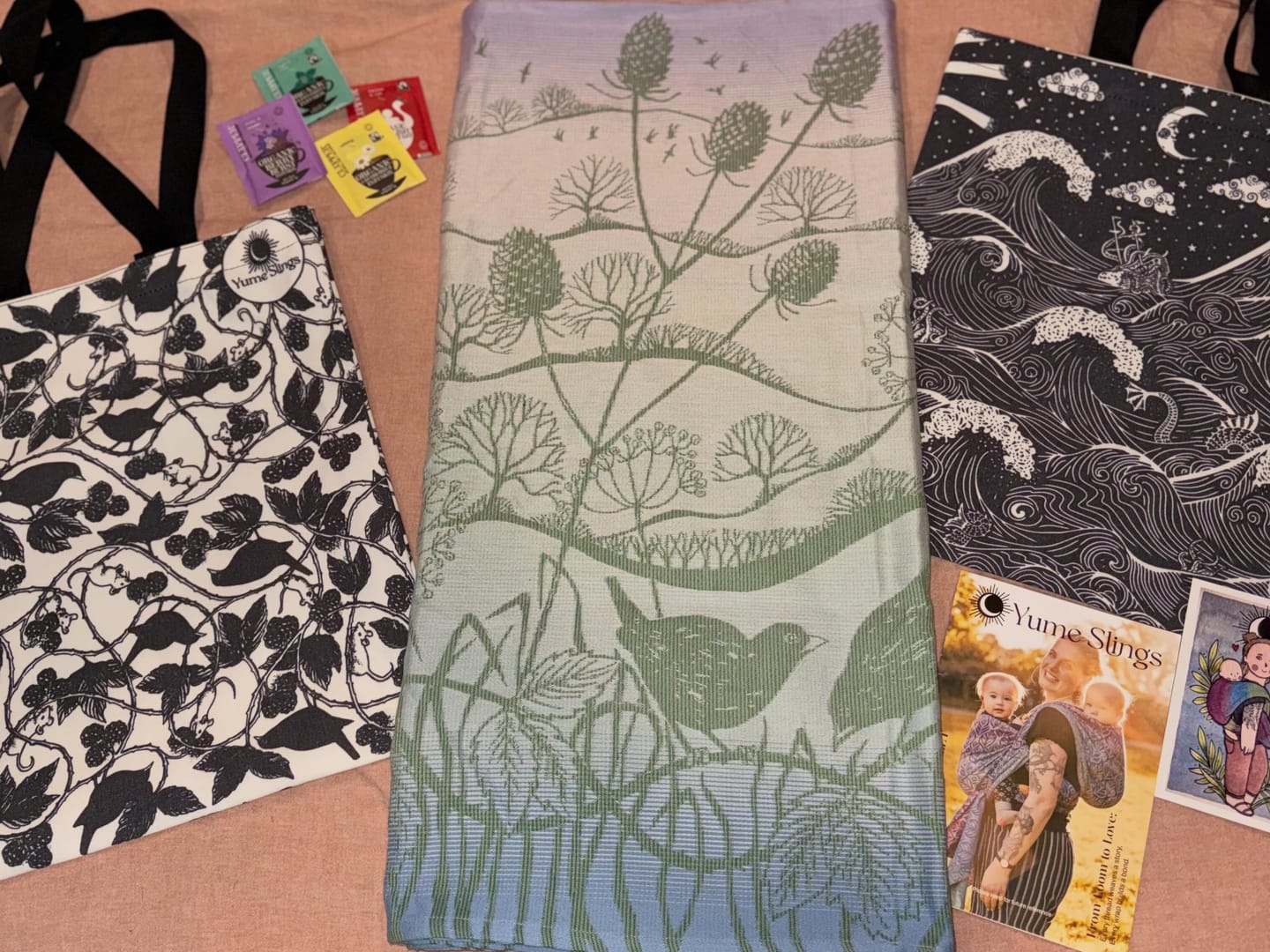 Customer photo review of Cotton Canvas Tote Bag with Zip