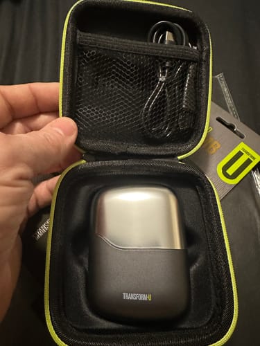 Customer photo review of Travel Foil Shaver