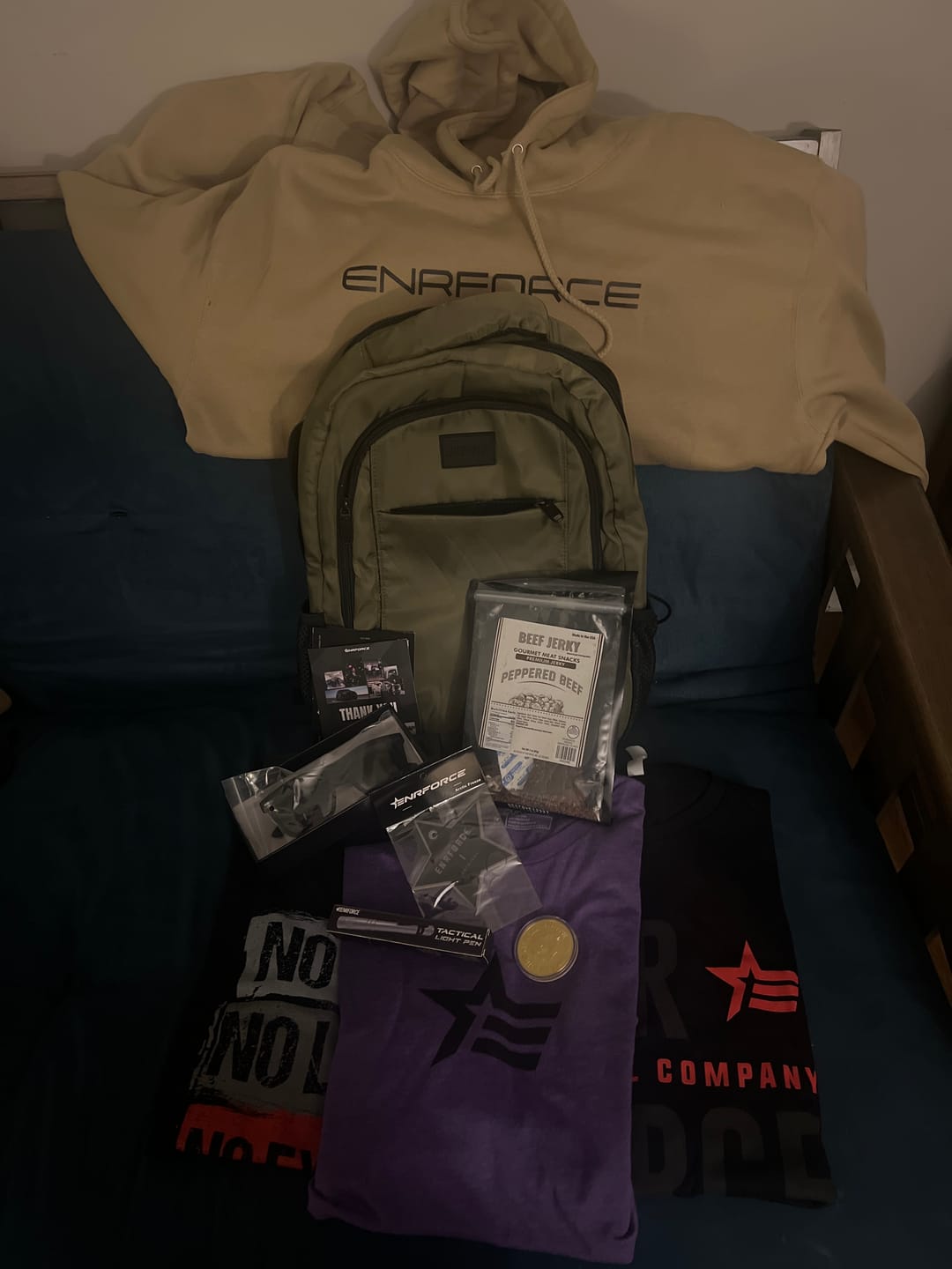 Customer photo review of Mystery Loaded Backpack