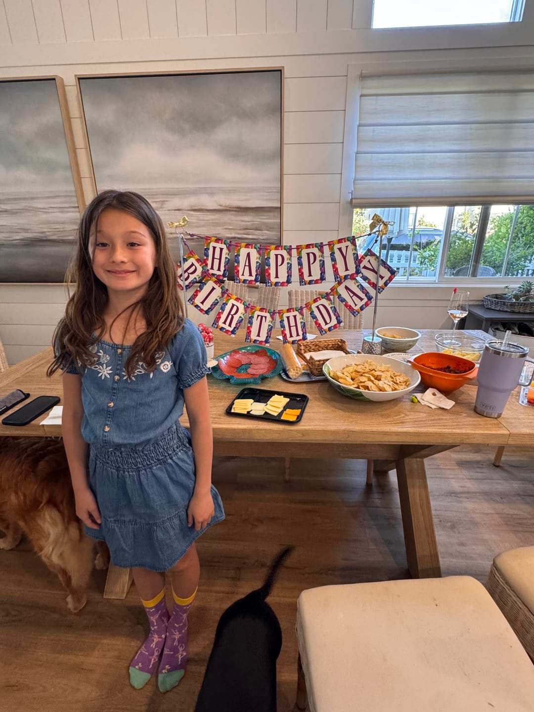 Customer photo review of Spring to Summer Kit:  5 Banners + Stand